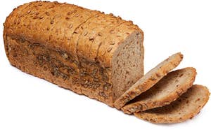 Korn Bakeri Solsikkebrød Oppskåret