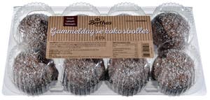 BERTHAS Gammeldagse kokosboller 8 stk