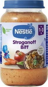 Nestlé Stroganoff biff Fra 1-3 år