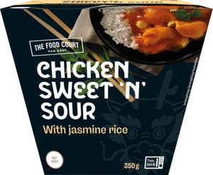 Food Court Chicken Sweet'n'Sour with Jasmin Rice