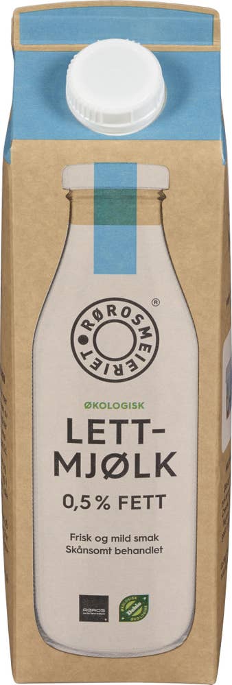 Rørosmeieriet Økologisk Rørosmjølk Lett 0,7% fett