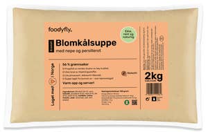 Foodyfly Blomkålsuppe med nepe og persillerot