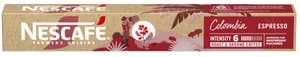 Nescafé Colombia espresso 10 stk Intensitet 6