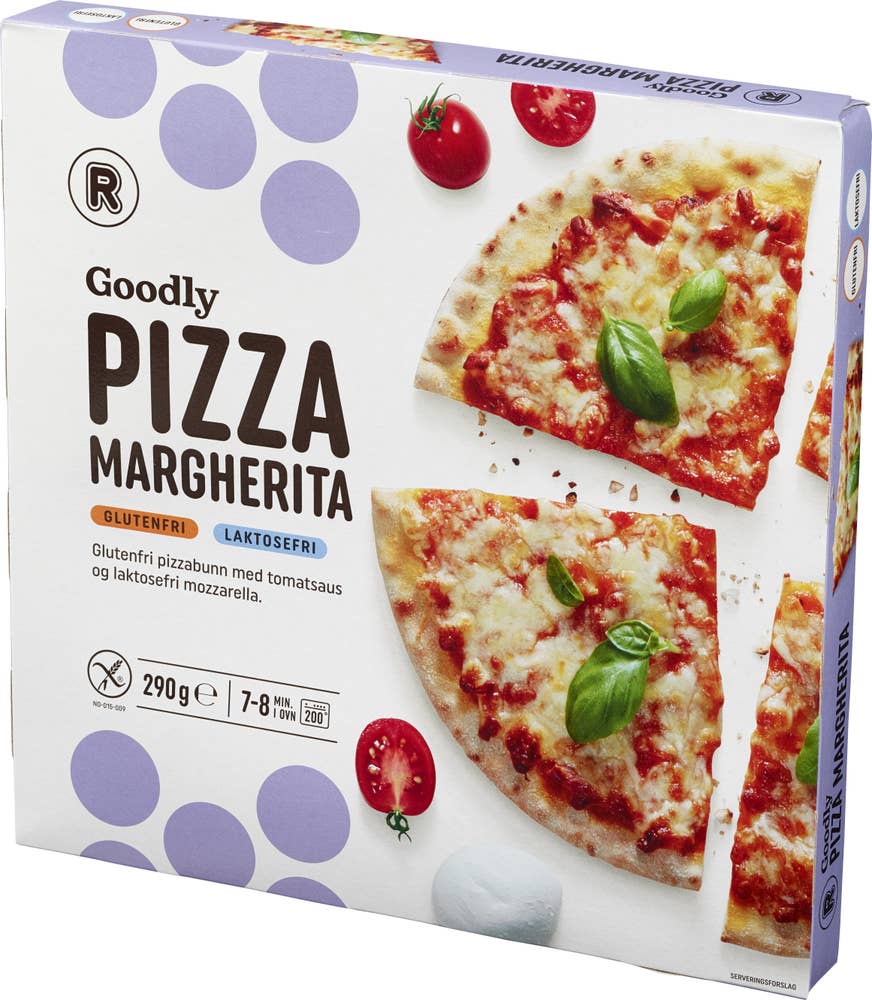 R Goodly Goodly Pizza Margherita Glutenfri