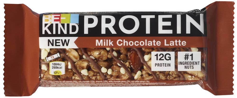 BE-KIND Proteinbar Milk Chocolate Latte