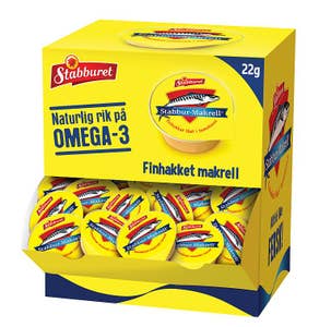 Stabburet Stabbur-Makrell Kuvert, 22g x 70stk