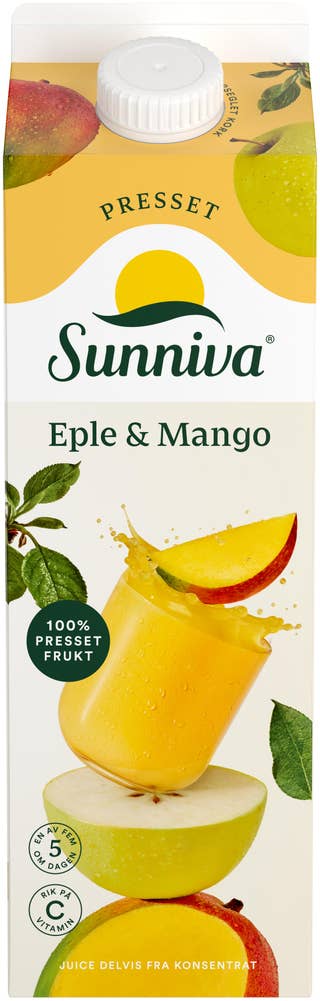TINE Premium Mango og Eplejuice