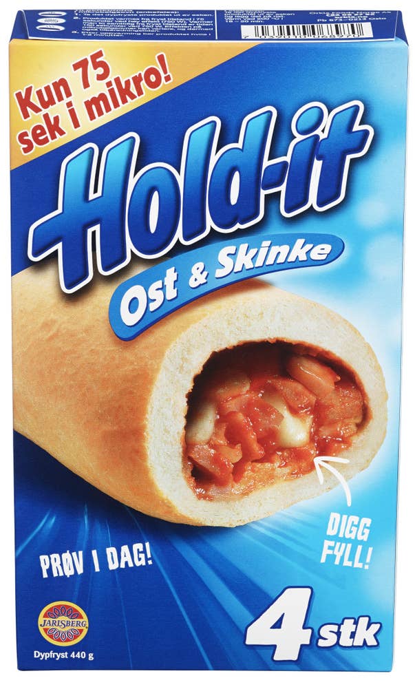 Hold-it Ost & skinke, 4stk
