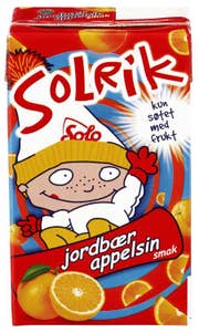 Solrik Jordbær & Appelsin Lett
