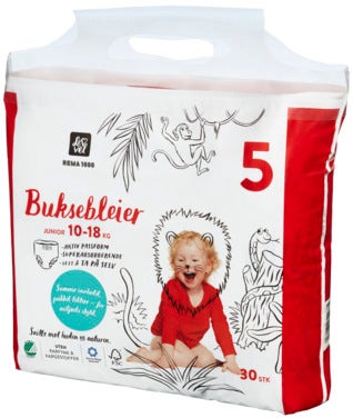 Lev Vel Buksebleier Str. 5, 10-18kg