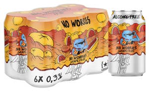 Lervig No Worries Grapefruit Alkoholfri IPA 6 x 0,33L