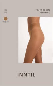 Inntil Strømpebukse 20 DEN Medium, str. 36-40, semi-matt
