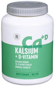 R Kalsium 500 mg + D-Vitamin 5 µg 160 g