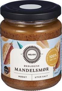 Helios Mandelsmør mørkt Økologisk