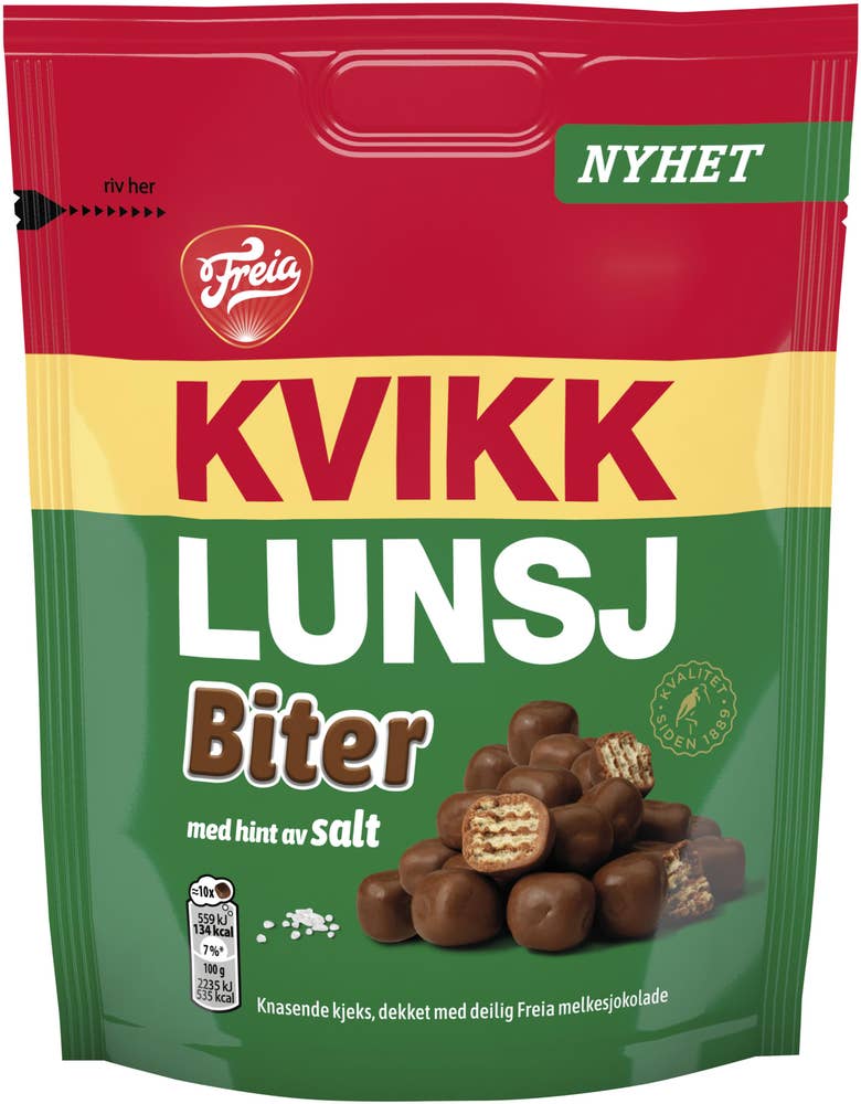 Kvikk Lunsj biter