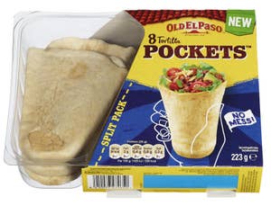 Old El Paso Tortilla Pockets 8stk