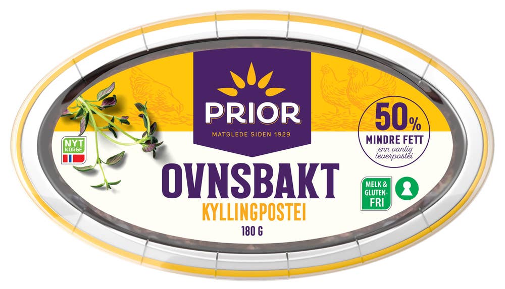 Prior Ovnsbakt Kyllingpostei