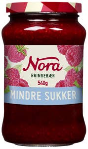 NORA Bringebærsyltetøy Lett