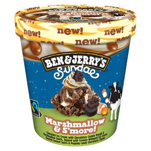 Ben & Jerry's Marshmallow & S`more!