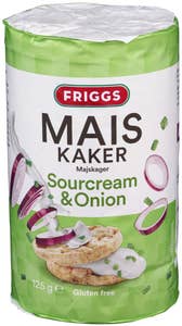 Friggs Maiskaker sour cream & onion