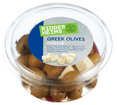 Ridderheims Greske Oliven Fylt Med Ost