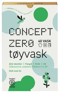 Concept Zero Vaskeark 40 ark
