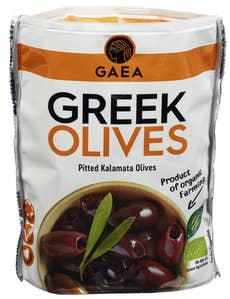 Gaea Greek Kalamata Pitted Olives Økologisk