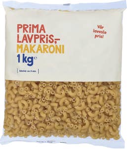 Prima Lavpris Makaroni