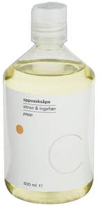 C soaps Oppvaskmiddel Sitron og ingefær