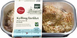 Stange Lårfilet med hvitløk
