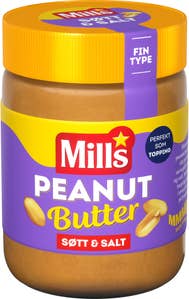 Mills Peanutbutter Søtt og salt