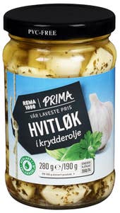 R Hvitløk i krydderolje