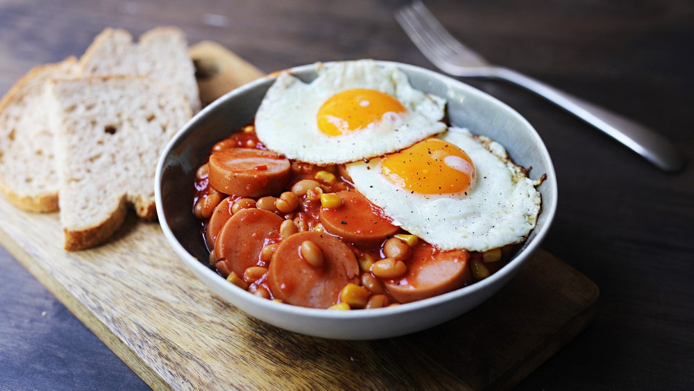 Cowboygryte med speilegg