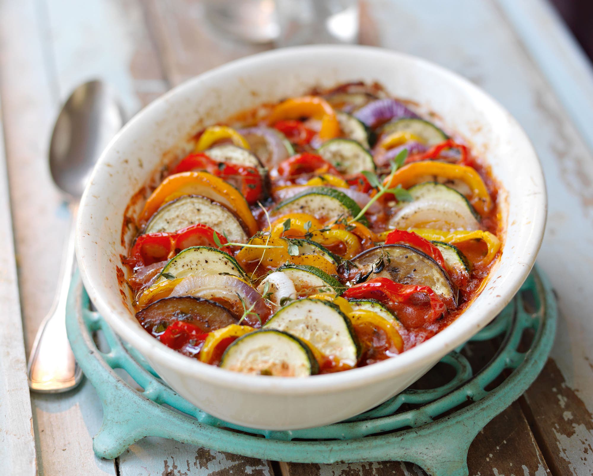 Ovnsbakt ratatouille