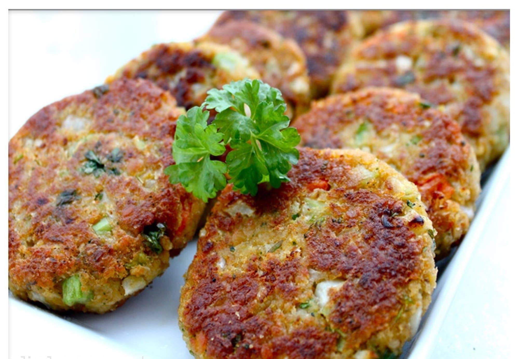 Elins hjemmelagde grønnsaksburger