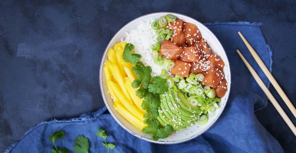 Poke bowl med laks