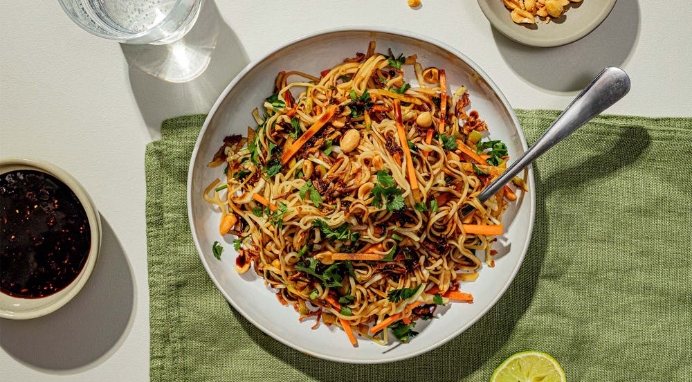 Rask thai nudelsalat