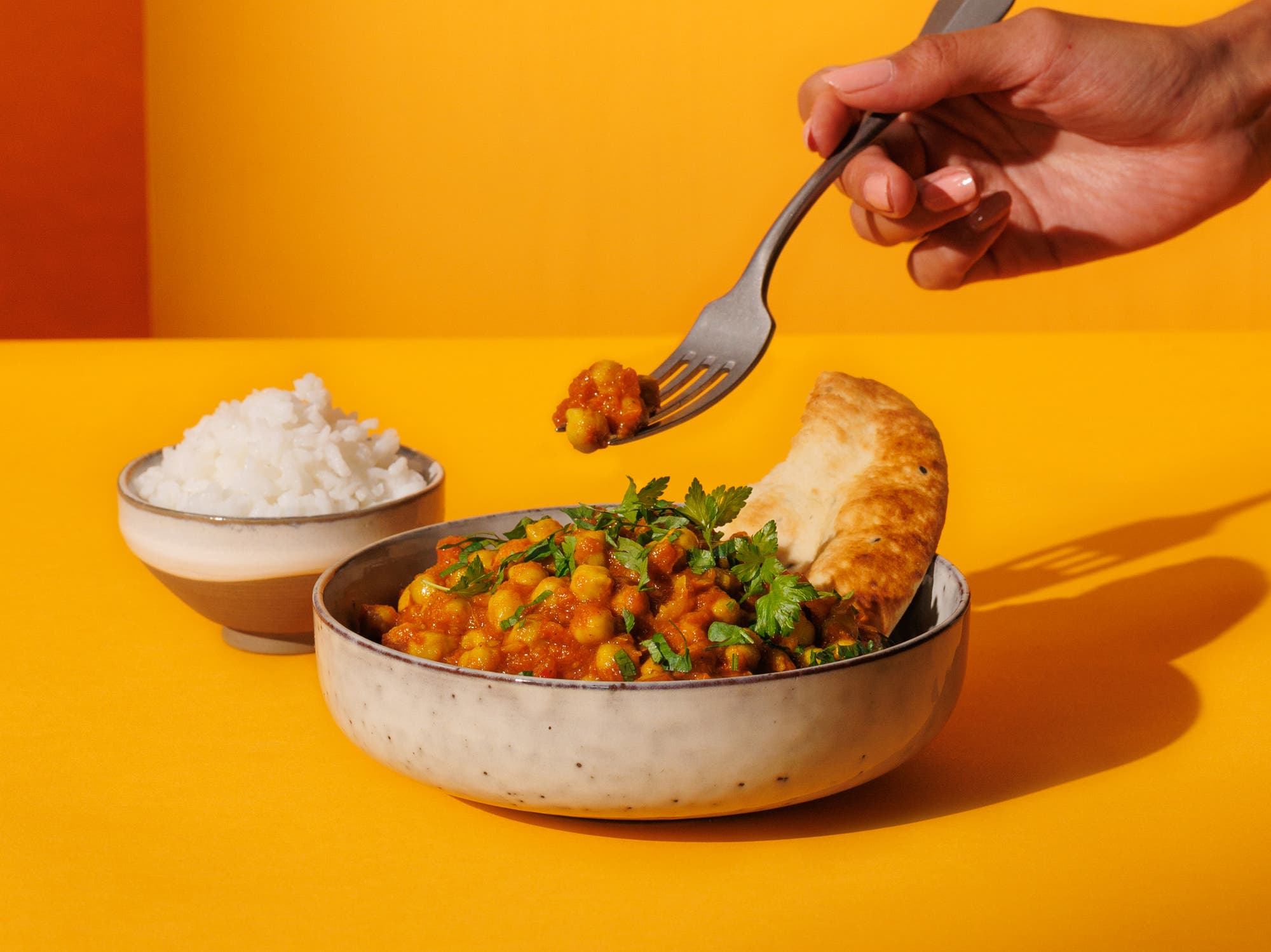 Fiks ferdig - Chana masala med ris