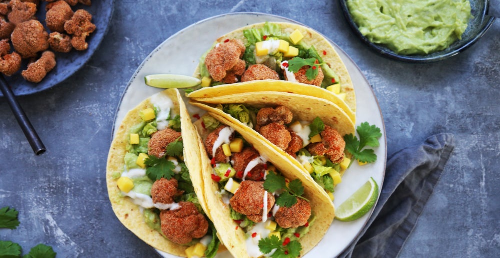 Taco med crispy blomkål