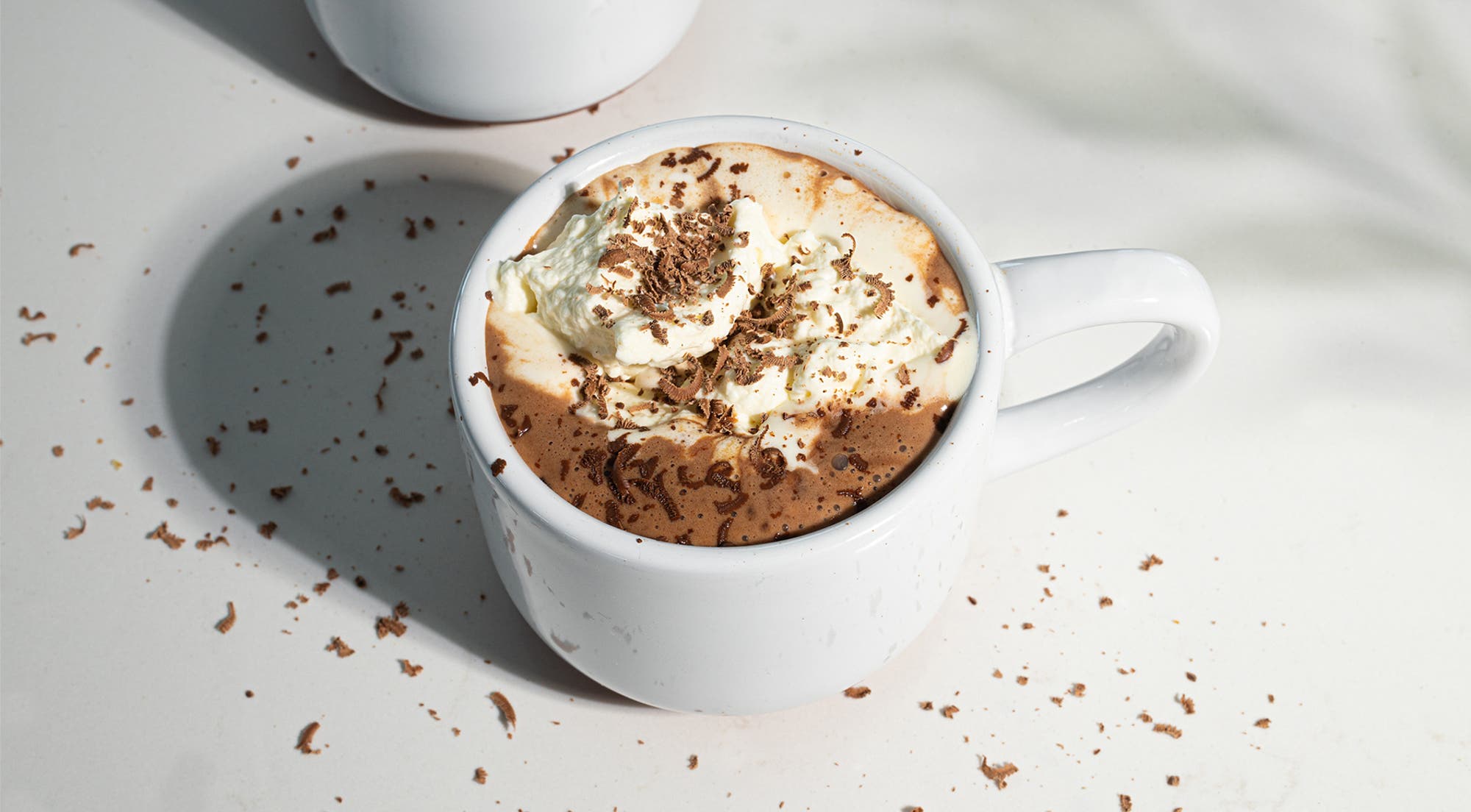 Hjemmelaget kakao med krem