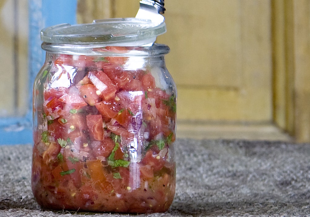 Fersk Tomatsalsa