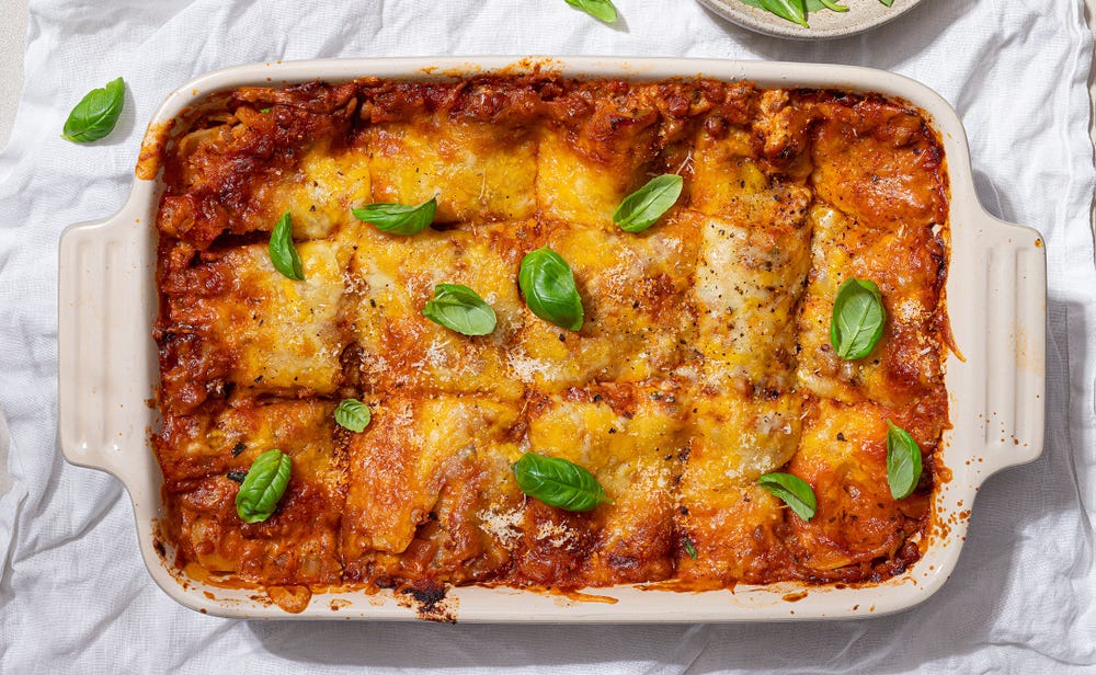 Rask kjøttfri lasagne