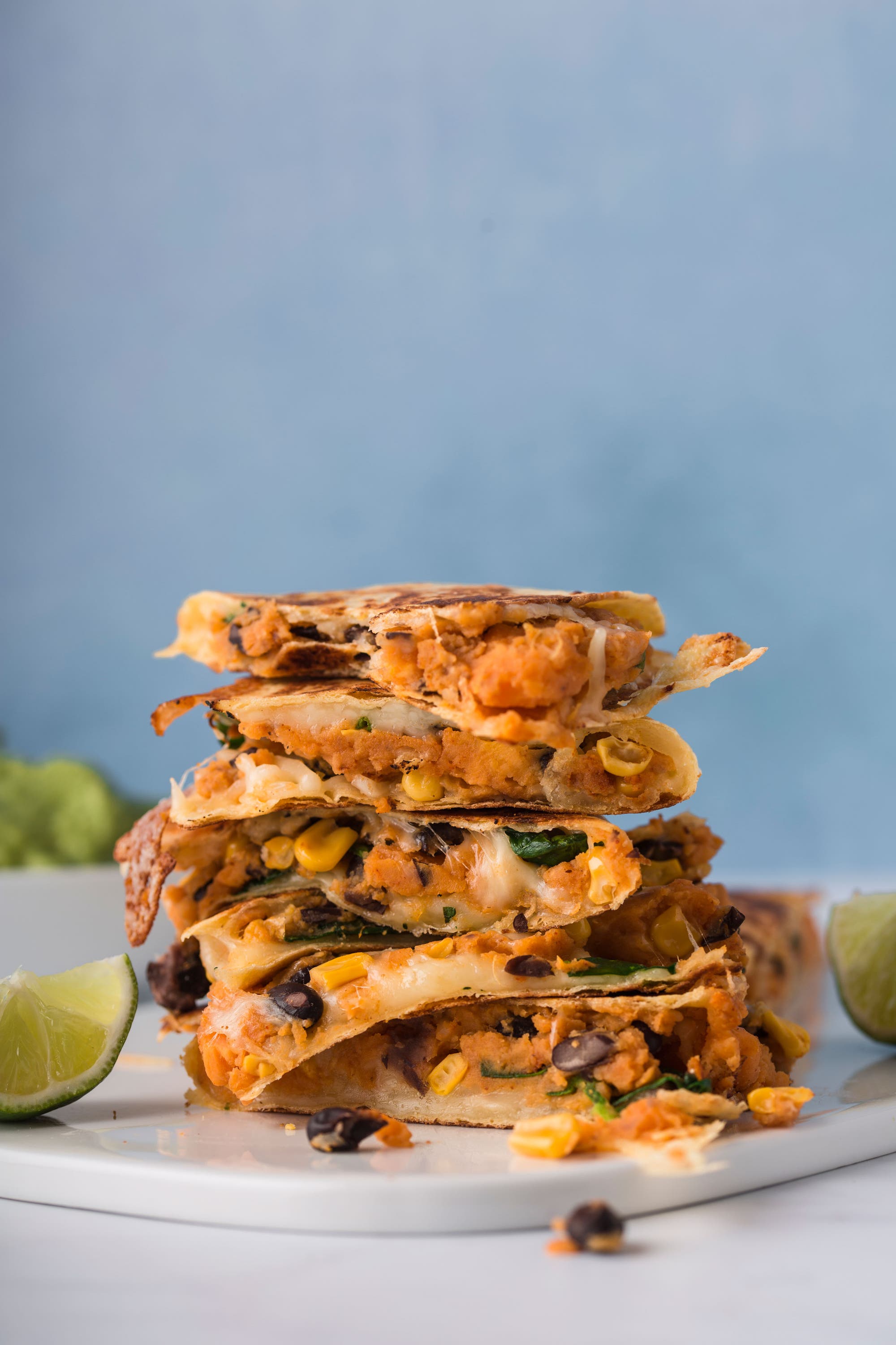 Quesadillas med most søtpotet