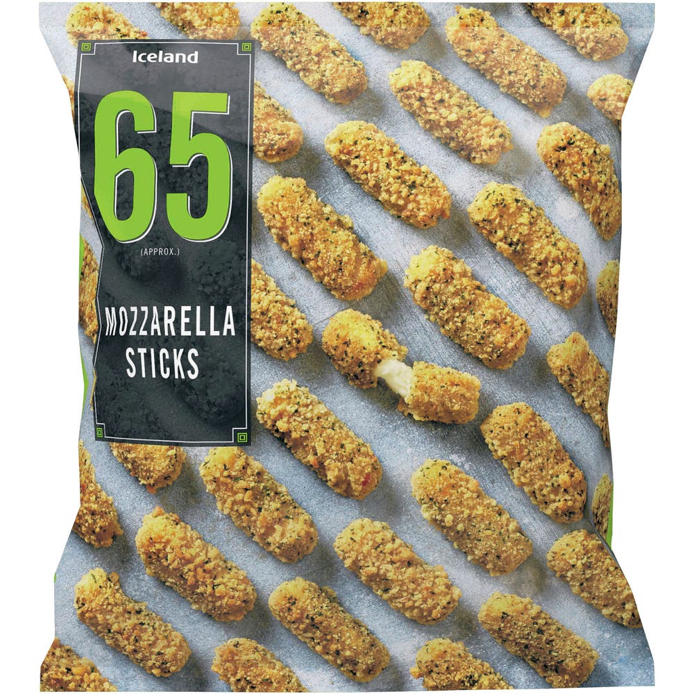Iceland Mozzarella Sticks 65 stk