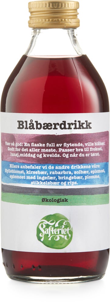 Safteriet Blåbærdrikk Økologisk