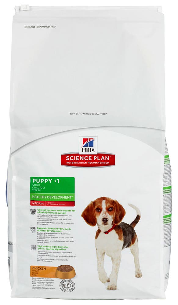 Hills Science Plan Puppy Healthy Development Medium Chicken