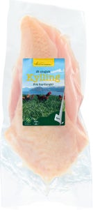 Homlagarden Kyllingbryst med skinn Økologisk