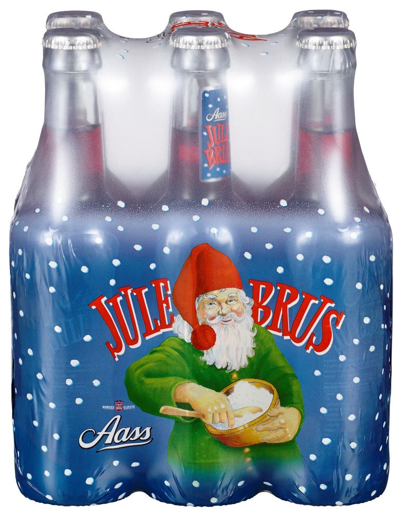 Aass Bryggeri Aass Julebrus 6 x 0,33l