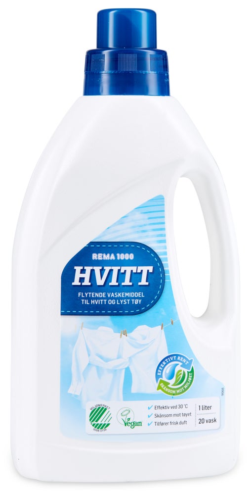 REMA 1000 Flytende Vask Hvitt