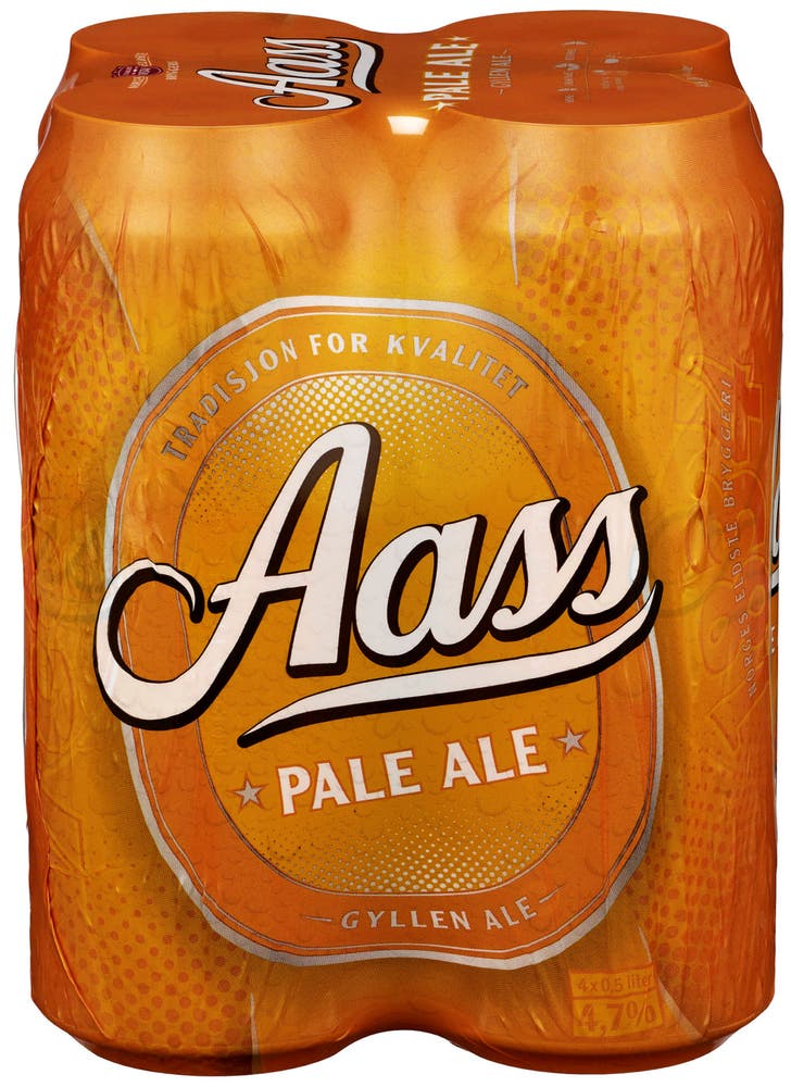 Aass Bryggeri Aass Pale Ale 4 x 0,5l